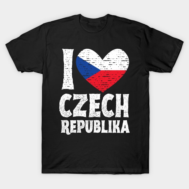 I Love Czech Republika T-Shirt by c1337s